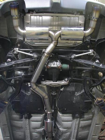 Ultimate Racing 3" Catback Dual Muffler Exhaust | 2008+ Subaru STI | 2011+ WRX Hatchback (10047)