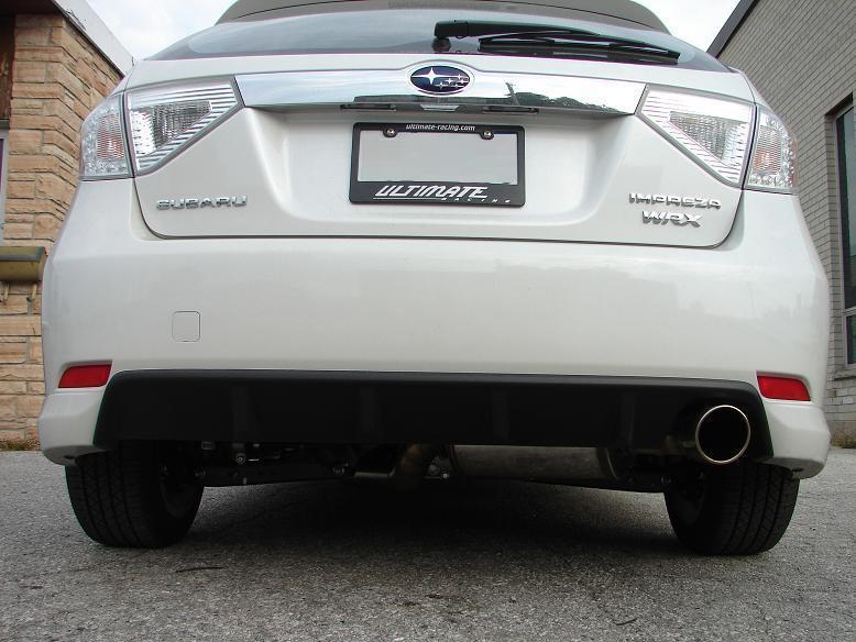 Ultimate Racing 3" Catback Exhaust | 2008-2014 Subaru WRX Hatchback (10038)
