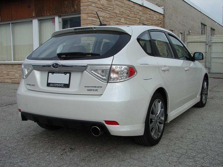 Ultimate Racing 3" Catback Exhaust | 2008-2014 Subaru WRX Hatchback (10038)