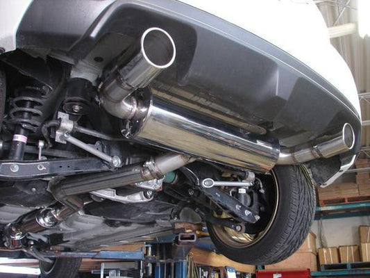 Ultimate Racing 3" Catback "Quiet" Single Muffler Exhaust | 2008+ Subaru STI Hatchback (10048)