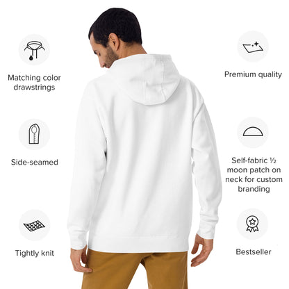 Velossa Tech Classic Hoodie - White