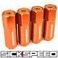 60MM ALUMINUM LUG NUTS 4PC 14X1.5-C-Dub Tech