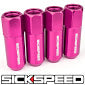 60MM ALUMINUM LUG NUTS 4PC 14X1.5-C-Dub Tech