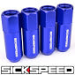 60MM ALUMINUM LUG NUTS 4PC 14X1.5-C-Dub Tech