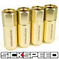 60MM ALUMINUM LUG NUTS 4PC 14X1.5-C-Dub Tech