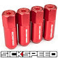 60MM ALUMINUM LUG NUTS 4PC 14X1.5-C-Dub Tech