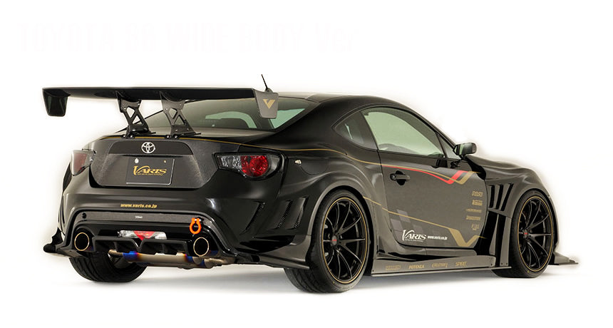 Varis Euro Edition Style GT Wing (Carbon Fibre) - Toyota 86 ZN6/Subaru BRZ ZC6