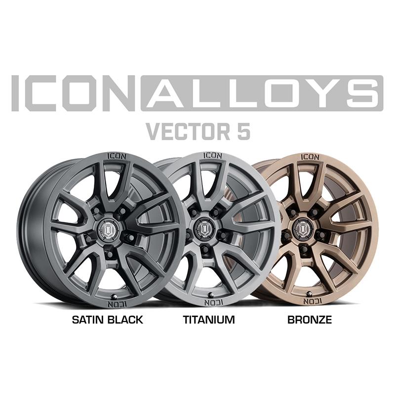 Icon Alloys - Vector 5 17" Wheel