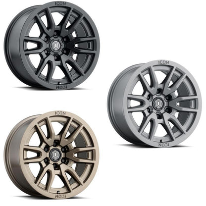 Icon Alloys Vector 6 - 17" Wheel