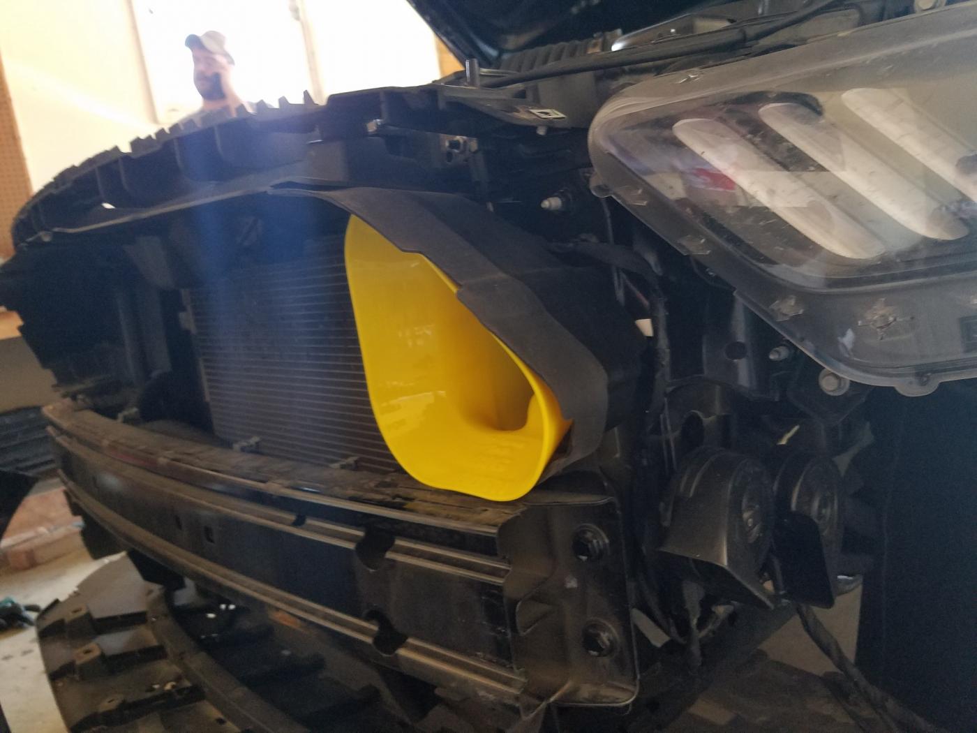 2015-2017 Ford Mustang S550 BIG MOUTH Ram Air Intake Snorkel-C-Dub Tech