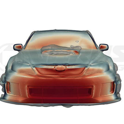 Verus Engineering Hood Louvre Kit | 2008-2014 Subaru WRX/STI (A0212A)