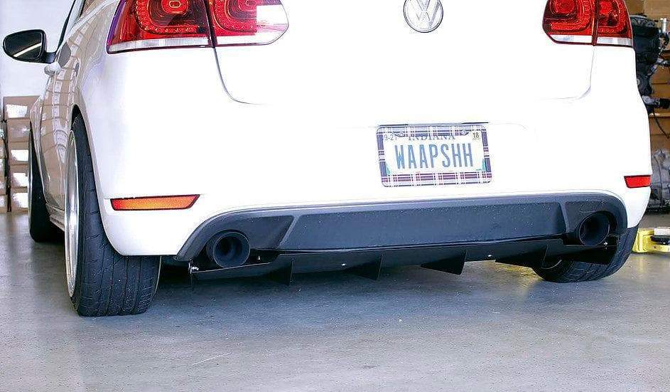 Verus Engineering Rear Diffuser | 2010-2014 VW Golf GTI Mk6 (A0146A)