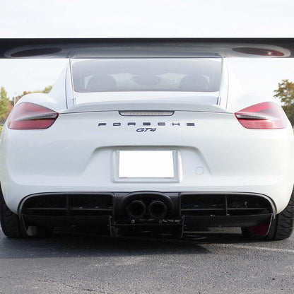 Verus Engineering Carbon Rear Diffuser | 2012-2016 Porsche 981 - Cayman (A0150A)