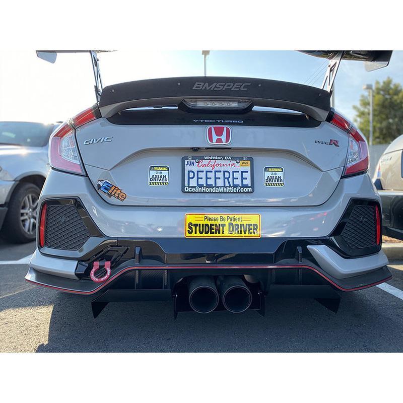 Verus Engineering Rear Diffuser | 2017-2021 Honda Civic Type-R (A0192A)