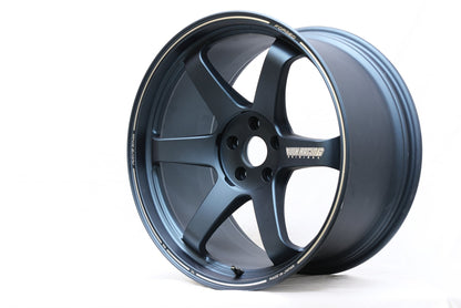 Volk TE37 Ultra 5x114.3 19" Matte Blue Gunmetal Wheels