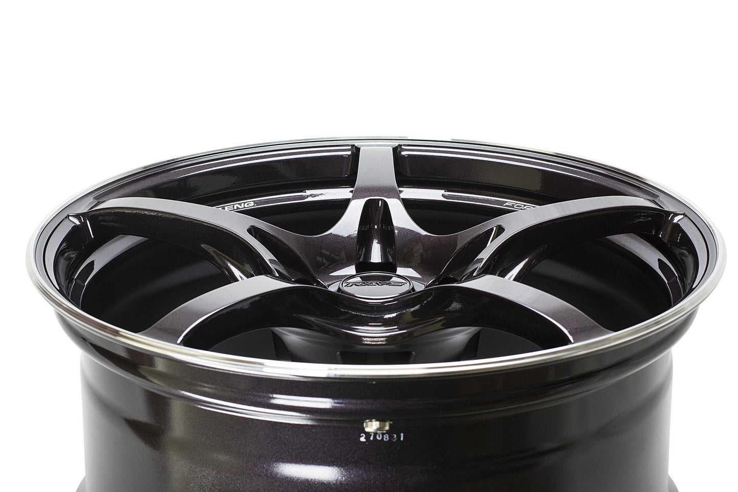 Volk G50 5x120 19" Dark Purple Gunmetal Wheels