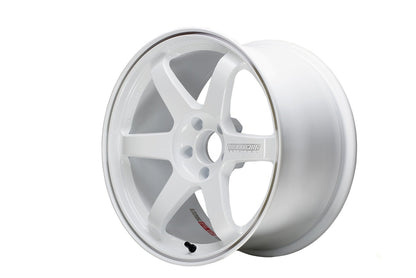 Volk TE37RT 5x114.3 17" Dash White Wheels