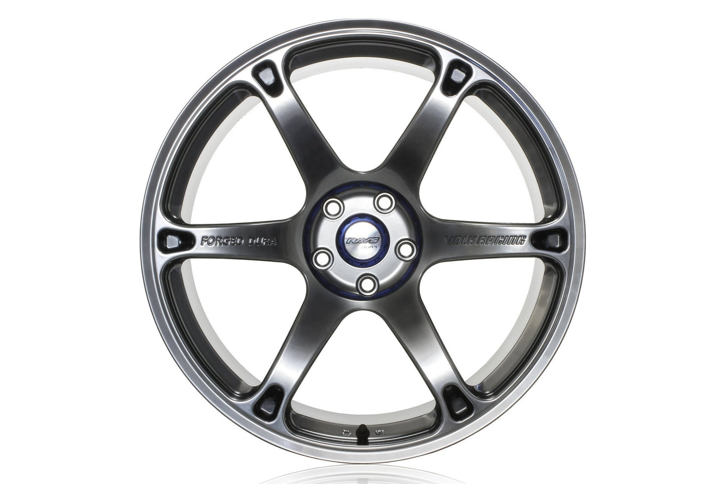 Volk TE037 DURA 5x120 20" Brightening Metal Dark Wheels