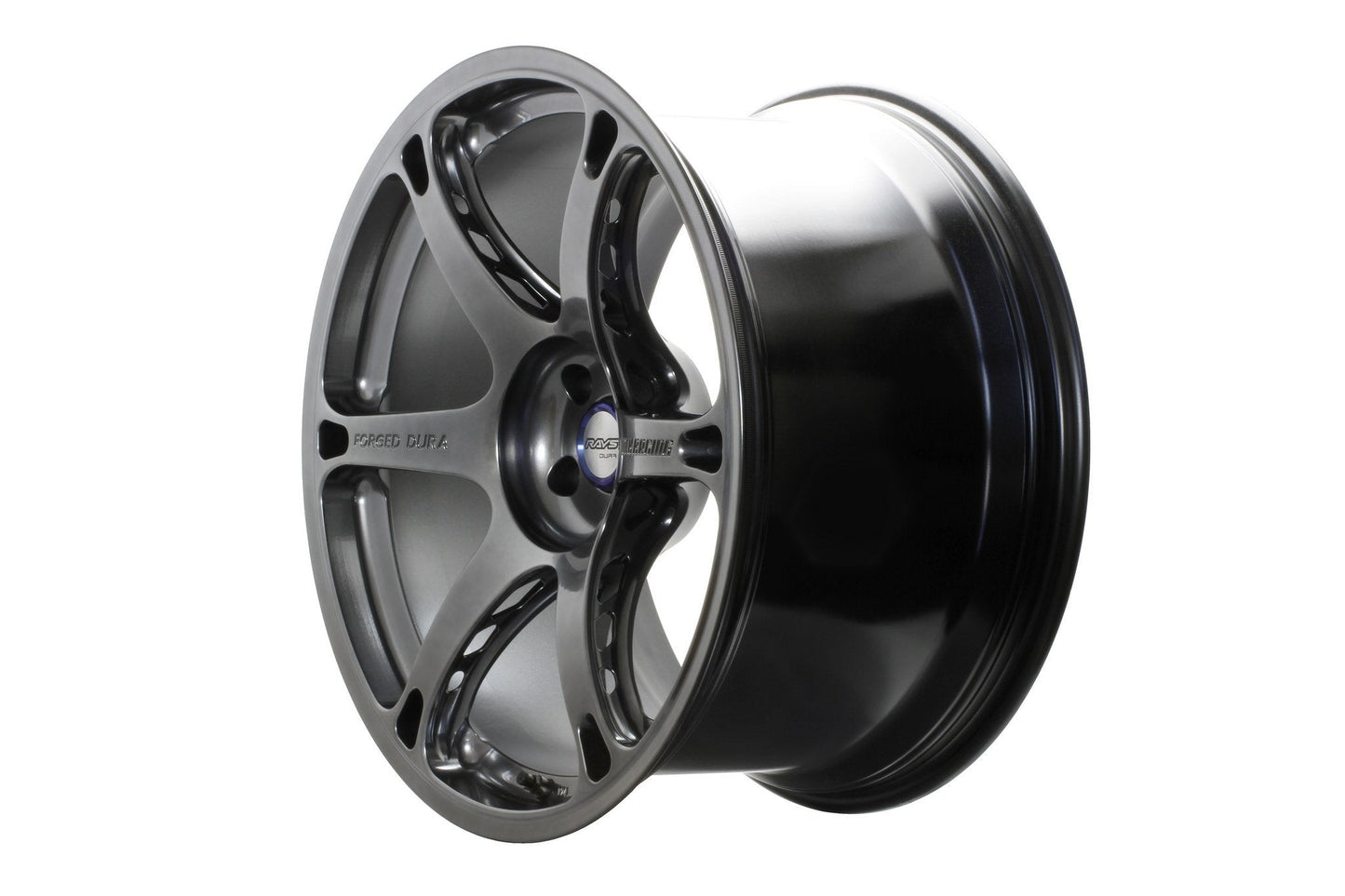Volk TE037 DURA 5x120 20" Brightening Metal Dark Wheels