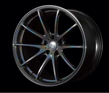 Volk G25 5x100 18" Prism Dark Silver Wheels