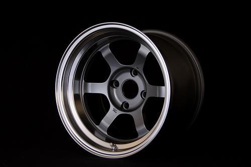 Volk TE37V 4x100 15" Gunmetal Wheels