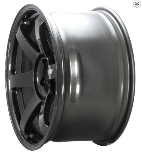 Volk TE37 Saga Diamond Dark Gunmetal Wheel SET 18x9.5/5x114.3/+38 Offset (WVDGX38EDX)