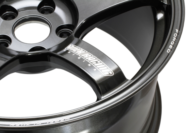 Volk TE37 Saga Diamond Dark Gunmetal Wheel SET 18x9.5/5x114.3/+38 Offset (WVDGX38EDX)