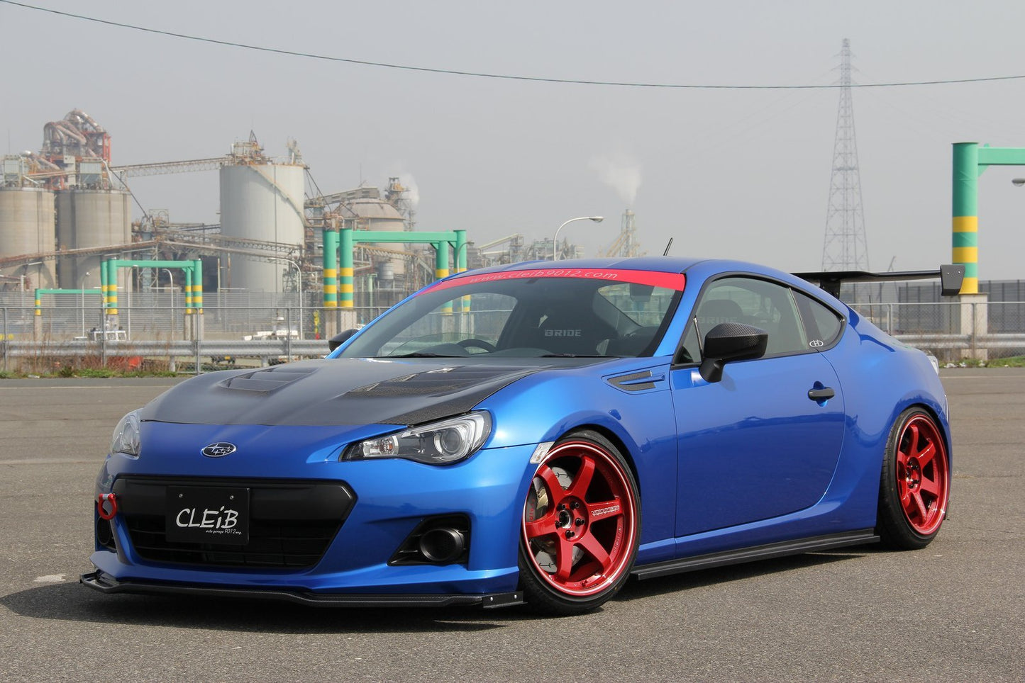 Volk TE37RT 5x100 18x10.0" +44mm Offset Burning Red Wheels