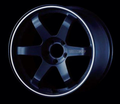 Volk TE37RT 5x100 18x10.0" +44mm Offset Mag Blue Wheels