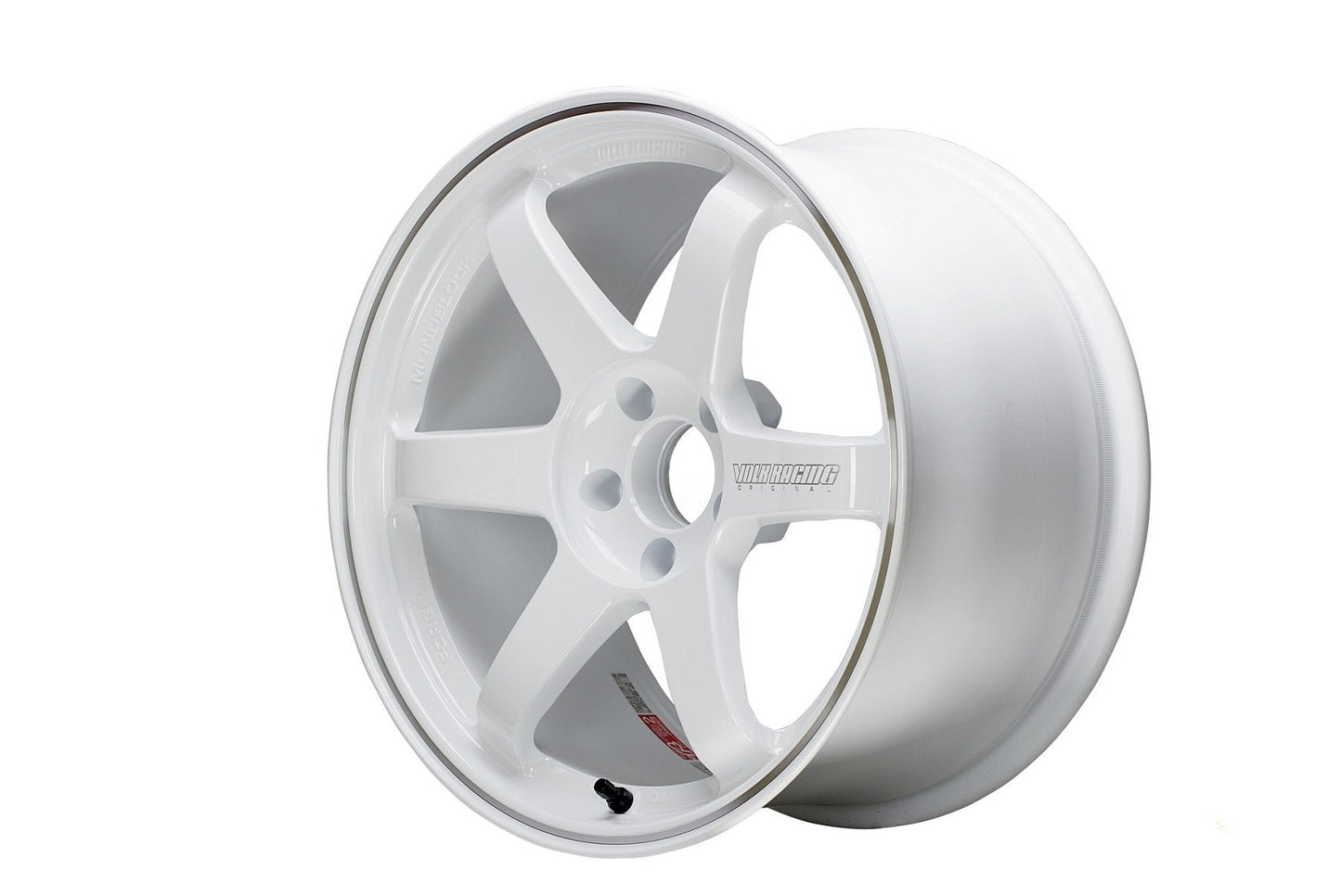 Volk TE37RT 5x100 18x10.0" +44mm Offset Dash White Wheels