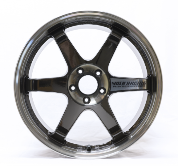 Volk TE37SL Pressed Double Black Wheel 18x10.5/5x114.3/+15 Offset (WVSLAC15EPDB)