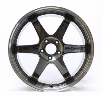 Volk TE37SL Pressed Double Black Wheel 18x10.5/5x114.3/+22 Offset (WVSLAC22EPDB)