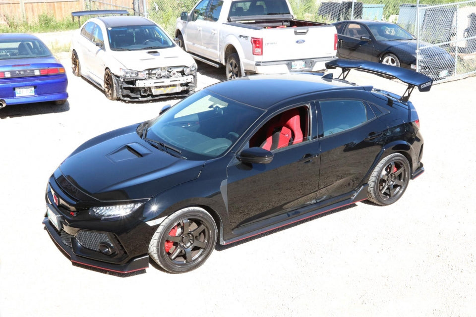 Voltex Racing Type 2 1600mm w/ SPL Mount GT Wing - 2017+ Honda Civic Type R