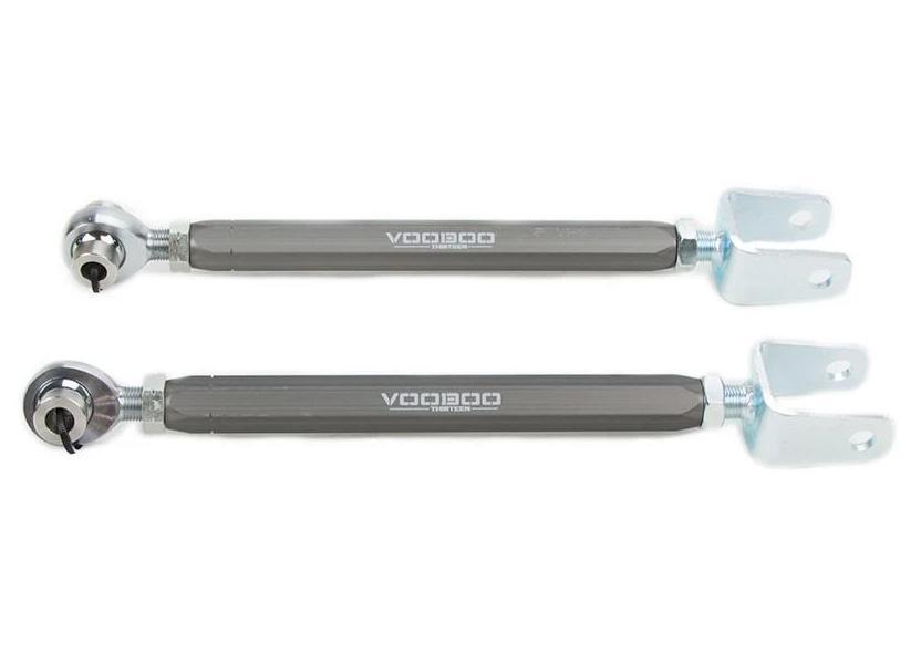 Voodoo13 Rear Camber Arm Hard Anodize Clear Gunmetal | 2003-2008 Nissan 350Z / Infiniti G35 Coupe (RCNS-0300HC)