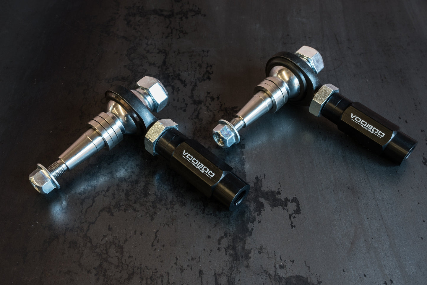 Voodoo13 Adjustable Front Outer Tie Rod Ends | Multiple Fitments (TINS-0300)