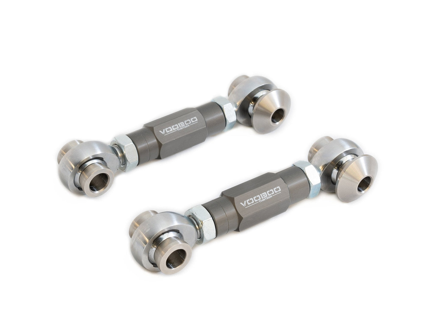Voodoo13 Rear Adjustable Vertical Links | 2015-2018 Ford Mustang (VLFO-0100)