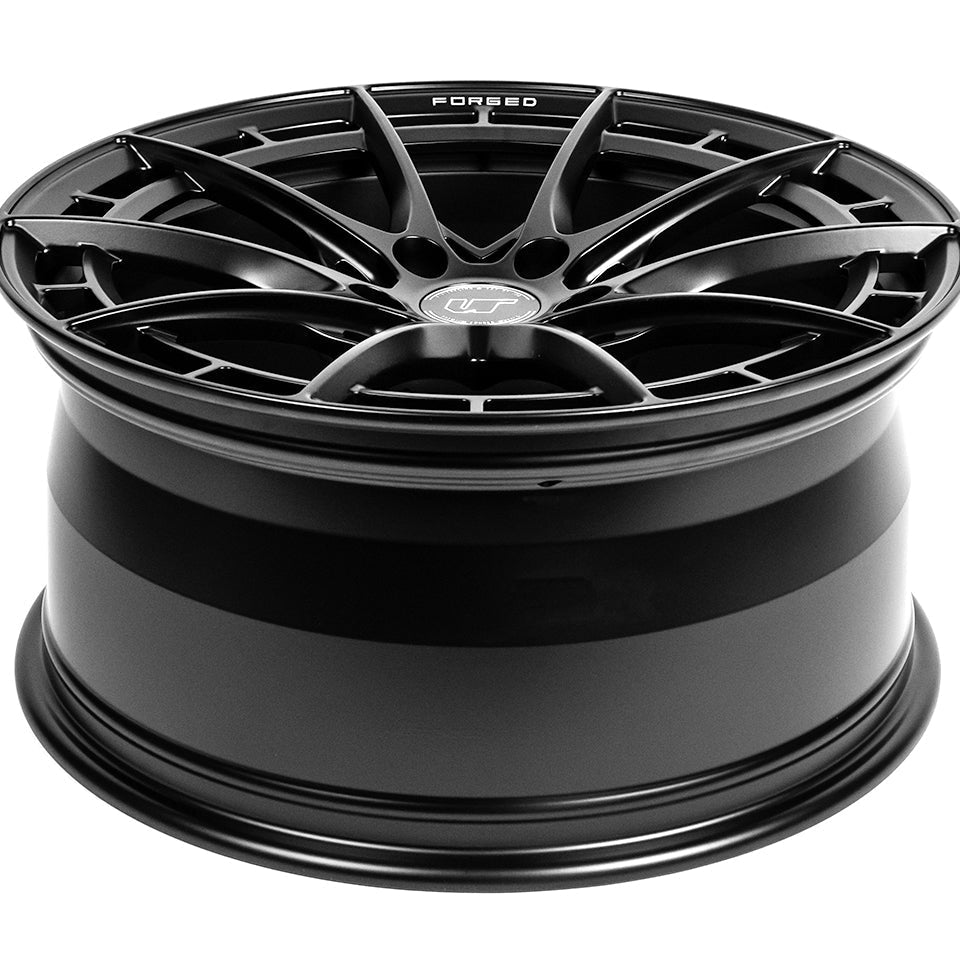 VR Forged D03R Wheel Matte Black 20x11 +21mm 5x112 - VR-D03R-2011-21-5112-MBLK