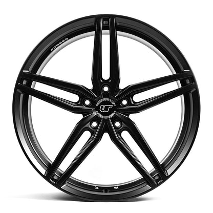 VR Forged D10 Wheel Matte Black 22x10 +56mm 5x130 - VR-D10-2210-56-5130-MBLK