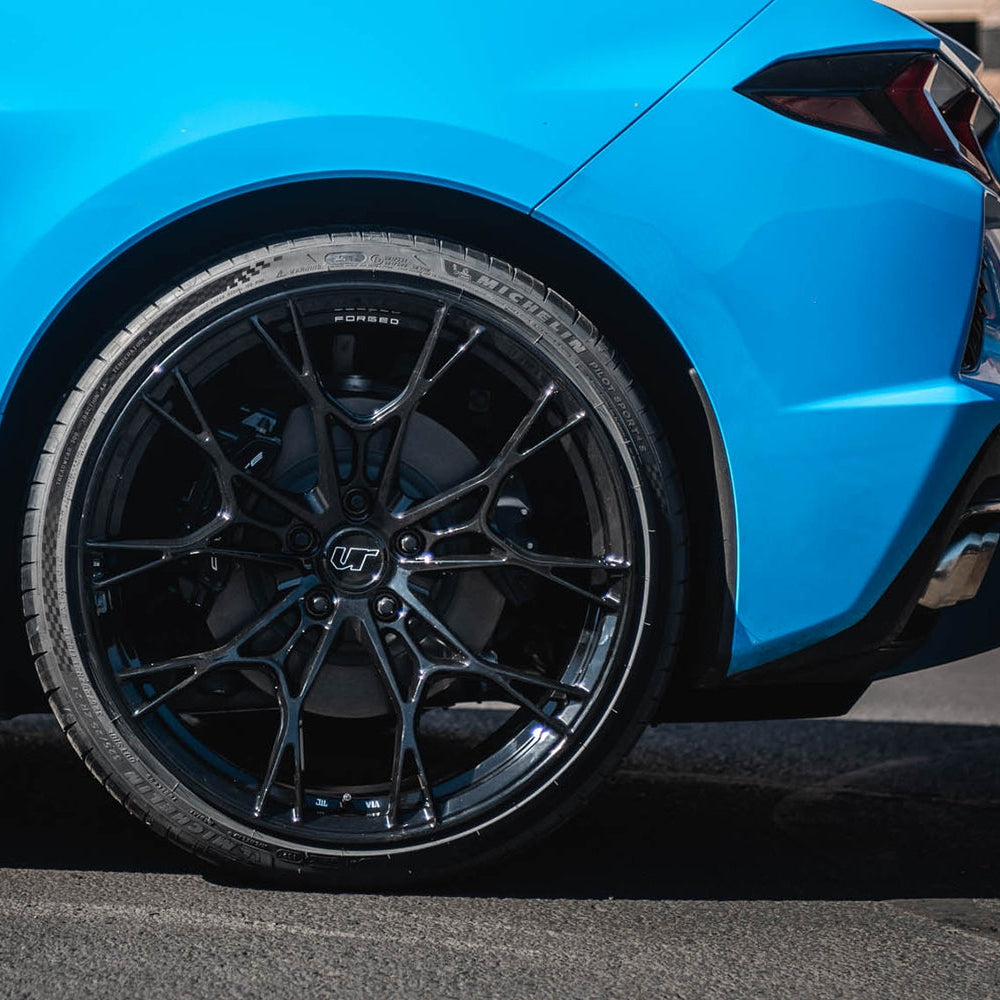 VR Forged D01 Wheel Matte Black 21x12.5 +58mm 5x120 - VR-D01-21125-58-5120-MBLK