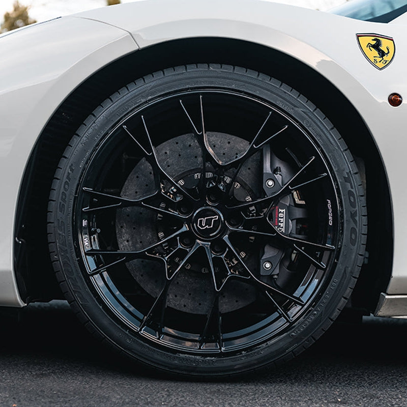 VR Forged D01 Wheel Matte Black 21x12 +35mm 5x114.3 - VR-D01-2112-35-51143-MBLK