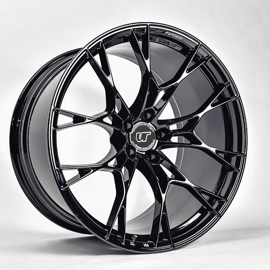 VR Forged D01 Wheel Gloss Black 20x9 +30mm 5x114.3 - VR-D01-2090-30-51143-GBLK