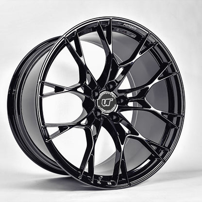 VR Forged D01 Wheel Gloss Black 20x9.5 +38mm 5x120 - VR-D01-2095-38-5120-GBLK