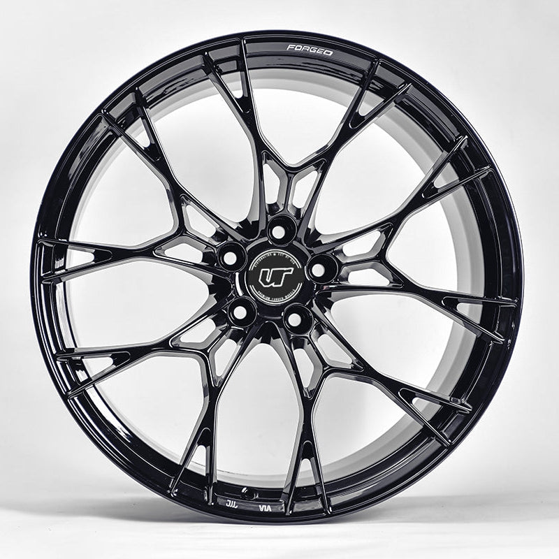VR Forged D01 Wheel Gloss Black 21x12 +35mm 5x114.3 - VR-D01-2112-35-51143-GBLK