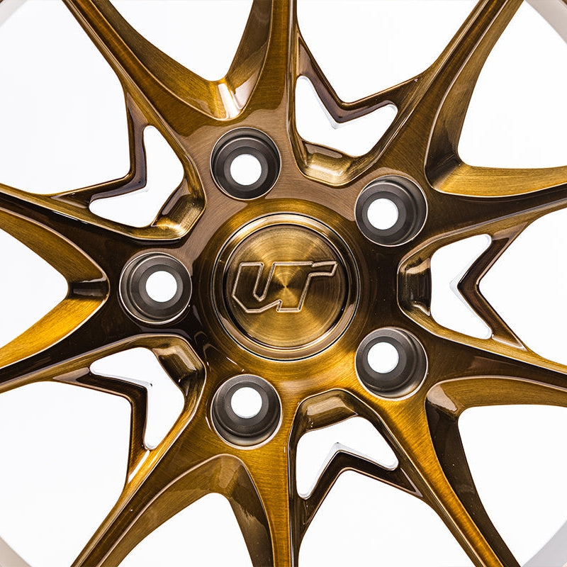 VR Forged D03-R Wheel Brushed Gold 18x9.5 +45mm 5x120 - VR-D03R-1895-45-5120-BRSG