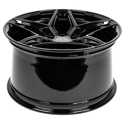 VR Forged D04 Wheel Gloss Black 19x10.5 +44mm 5x120 - VR-D04-19105-44-5120-GBLK