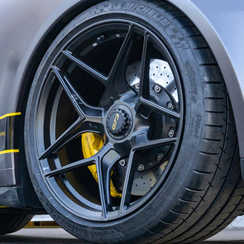 VR Forged D04 Wheel Matte Black 20x9.5 +20mm 5x120 - VR-D04-2095-20-5120-MBLK