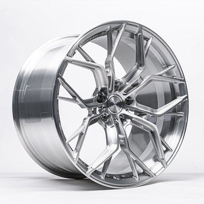 VR Forged D05 Wheel Brushed 20x9.5 +50mm 5x112 - VR-D05-2095-50-5112-BRS