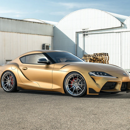 VR Forged D03-R Wheel Hyper Black 20x11 +43mm 5x112 - VR-D03R-2011-43-5112-HBLK