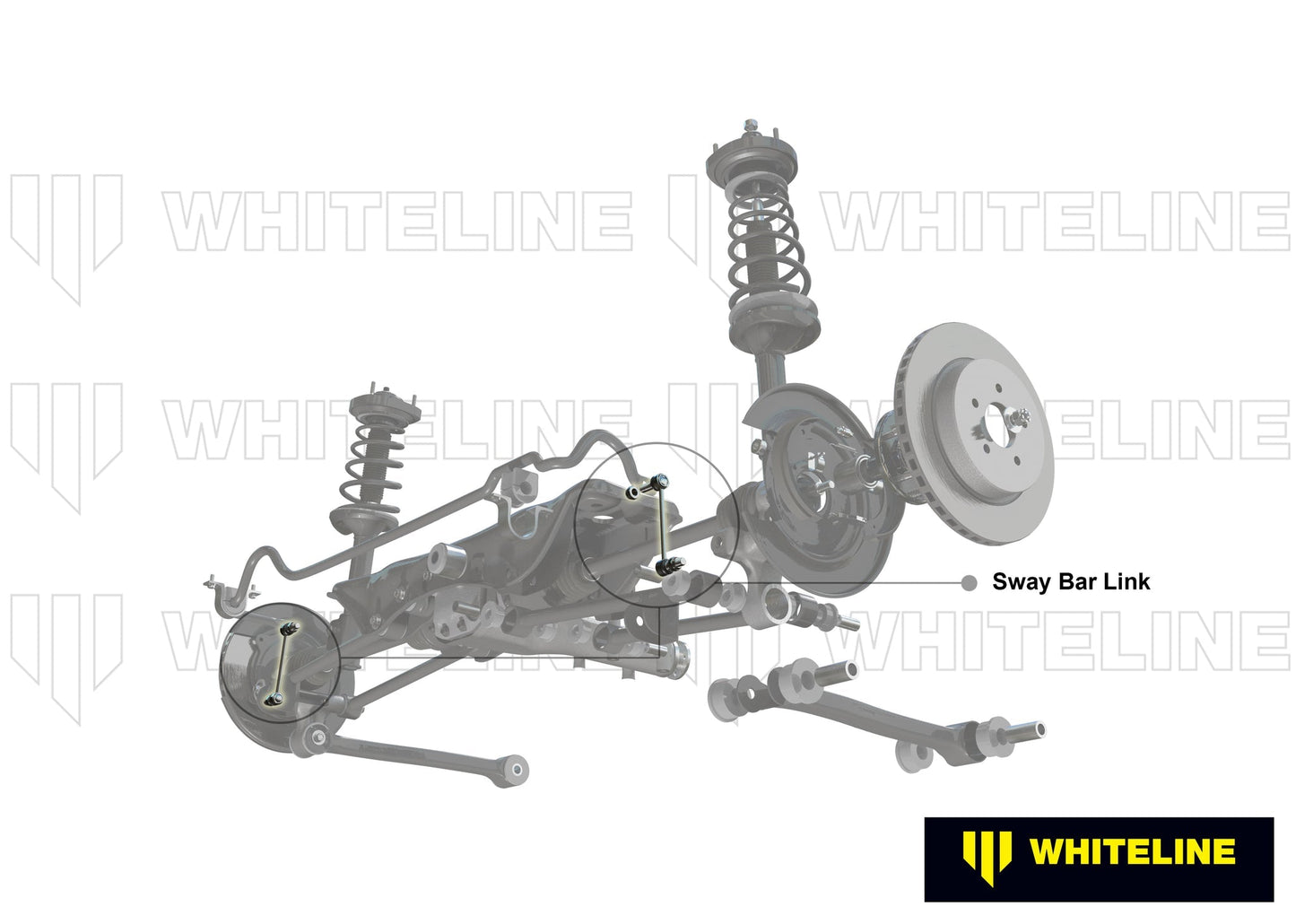 Whiteline 2016-2021 Honda Civic / Type-R FK8 Rear Sway Bar End Link