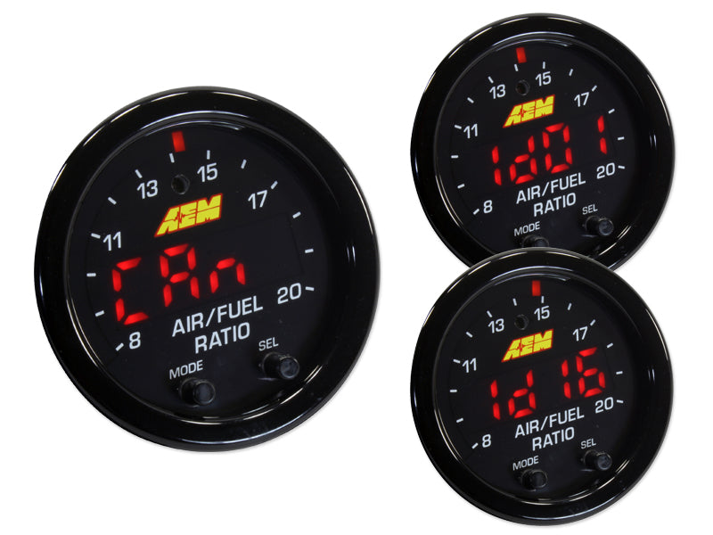 AEM X-Series Wideband UEGO AFR Sensor Controller Gauge-C-Dub Tech